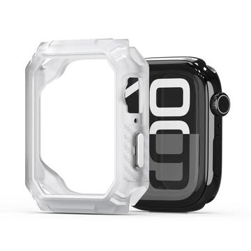 Capa à prova de queda Apple Watch Series 11/10 Dux Ducis Damo - 42mm - Branco translúcido