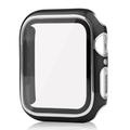 Caixa de Vidro Temperado para Apple Watch Series SE (2022)/SE/6/5/4 - 44mm - Preto