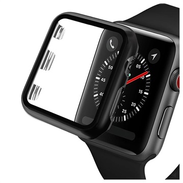 Película Protetora Completa para Apple Watch Series SE/6/5/4 - 44mm - Preto