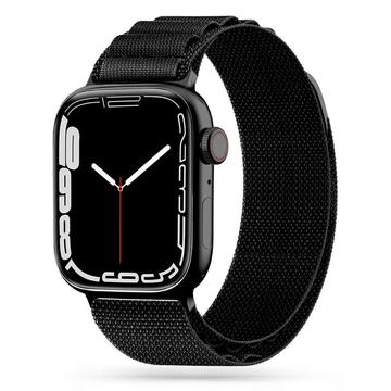 Apple Watch Series Ultra 3/2/Ultra/11/10/9/8/SE 3/(2022)/7/SE/6/5/4/3/2/1 Bracelete Tech-Protect Nylon Pro - 49 mm/46mm/45 mm/44 mm/42 mm - Preto