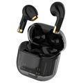 Apro 11 Bluetooth Wireless Earphone Stereo Sound Low Delay Sports Headset with 300mAh Battery Charging Case - Preto