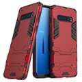 Capa Híbrida Armor para Samsung Galaxy S10 - Vermelho