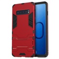 Capa Híbrida Armor para Samsung Galaxy S10 - Vermelho