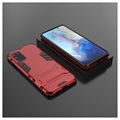 Capa Híbrida Armor para Samsung Galaxy S20 - Vermelha