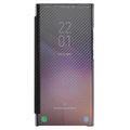 Bolsa Flip Armored Guards para Samsung Galaxy S22 5G - Fibra de Carbono - Preto