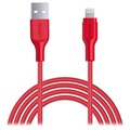Cabo Aukey CB-AL2 MFi USB-C / Lightning - 2m - Vermelho
