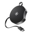 Carregador sem fios B-31 de 15W com cabo USB-C retrátil