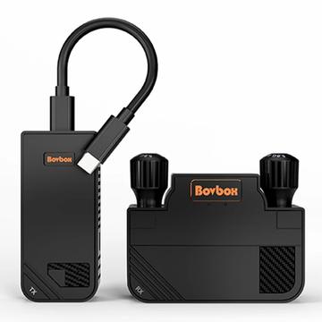 Extensor de vídeo sem fios BOVBOX 091-TC com transmissor e recetor USB-C