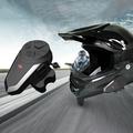 BT-S3 IPX6 Capacete de motociclista Auscultador Bluetooth com chamada mãos-livres, rádio FM