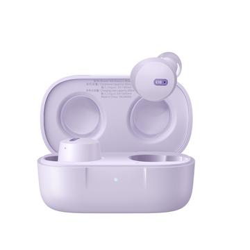 Baseus Bowie E18 True Wireless Auscultadores com redução de ruído ENC - Estrela Roxa