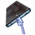 Cabo USB-C / USB-C Baseus Crystal Shine CAJY000705 - 2m - Púrpura