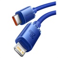 Cabo USB-C / Lightning Baseus Crystal Shine CAJY000203 - 1.2m - Azul
