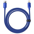 Cabo USB-C / Lightning Baseus Crystal Shine CAJY000203 - 1.2m - Azul