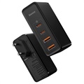 Carregador Rápido Baseus GaN2 Pro 2xUSB & 2xUSB-C - 100W - Preto