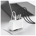 Carregador Rápido Baseus GaN2 Pro 2xUSB & 2xUSB-C - 100W - Branco