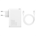 Carregador Rápido Baseus GaN2 Pro 2xUSB & 2xUSB-C - 100W - Branco