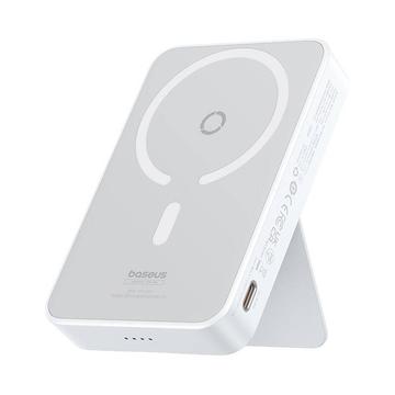 Baseus MagPro Magnetic Wireless Power Bank - 20W, 5000mAh - Branco