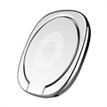 Suporte de Anel Magnético para Smartphones Baseus Privity - Prateado