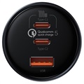 Carregador de Carro Baseus Qualcomm Quick Charge 5.0 - 160W - Preto