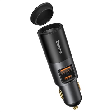 Carregador Rápido de Carro Baseus Share Together - USB-A, USB-C - 120W