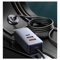 Carregador Multiportas de Carro Baseus Share Together PPS - 2xUSB / 2xUSB-C