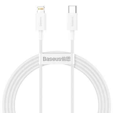 Cabo USB-C / Lightning Baseus Superior Series - 1.5m, 20W - Branco