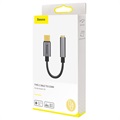 Cabo Adaptador Som CAHUB-EZ0G Baseus USB-C / 3.5mm - Cinzento Escuro