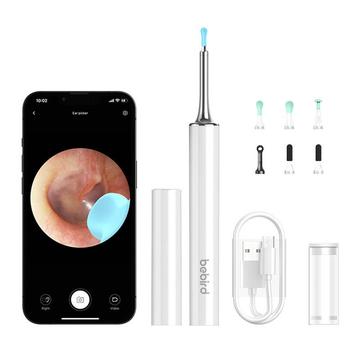 Bebird T15 Smart Visual Ear-Clean Limpador de ouvidos com câmara - 85 minutos - Branco