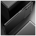 Capa de Fibra de Carbono Beetle para Sony Xperia 10 IV - Preto