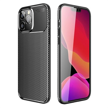 Capa de Fibra de Carbono Beetle para iPhone 14 Pro - Preto