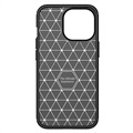 Capa de Fibra de Carbono Beetle para iPhone 14 Pro - Preto