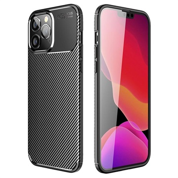 Capa de Fibra de Carbono Beetle para iPhone 14 Pro Max - Preto