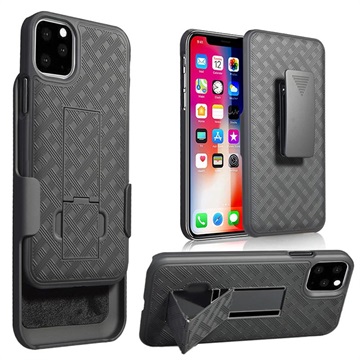 Capa Híbrida Tipo Coldre para iPhone 11 - Preto