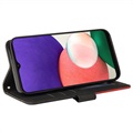 Bolsa tipo Carteira Bi-Color Series para Samsung Galaxy A22 5G, Galaxy F42 5G  - Preto