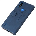 Bolsa tipo Carteira Bi-Color Series para Motorola Moto E7 Power - Azul