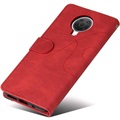 Bolsa Tipo Carteira Bi-Color Series Nokia G10/G20 - Vermelho