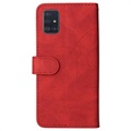 Bolsa tipo Carteira Bi-Color Series para Samsung Galaxy A51 - Vermelho