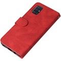 Bolsa tipo Carteira Bi-Color Series para Samsung Galaxy A51 - Vermelho