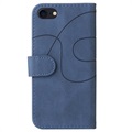 Bolsa tipo Carteira Bi-Color Series para iPhone 7/8/SE (2020)/SE (2022) - Azul