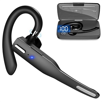 Headset Bluetooth com Caixa de Carregamento YYK525 - Preto