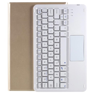 Bolsa com Teclado Bluetooth para Lenovo Tab M10 FHD Plus - Dourado