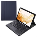 Bolsa com Teclado Bluetooth para Samsung Galaxy Tab S8+ - Azul
