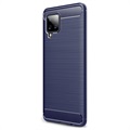 Capa de TPU Brushed para Samsung Galaxy A42 5G - Fibra de Carbono
