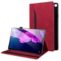 Bolsa Inteligente tipo Fólio Business Style para Lenovo Tab P11 - Vermelho