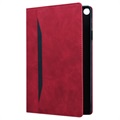 Bolsa Inteligente tipo Fólio Business Style para Lenovo Tab P11 - Vermelho