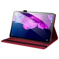 Bolsa Inteligente tipo Fólio Business Style para Lenovo Tab P11 - Vermelho