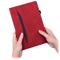 Bolsa Inteligente tipo Fólio Business Style para Lenovo Tab P11 - Vermelho