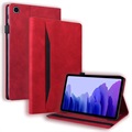 Bolsa Inteligente tipo Fólio Business Style para Samsung Galaxy Tab A7 10.4 (2020) - Vermelho