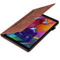 Capa Smart Folio Business Style para Samsung Galaxy Tab A7 Lite - Castanho