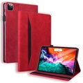 Bolsa Inteligente tipo Fólio Business Style para iPad Air 2020/2022/iPad Pro 11 2021 - Vermelho